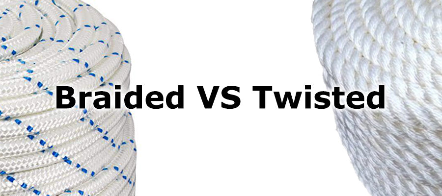 The difference between Braided Rope & Twisted Rope