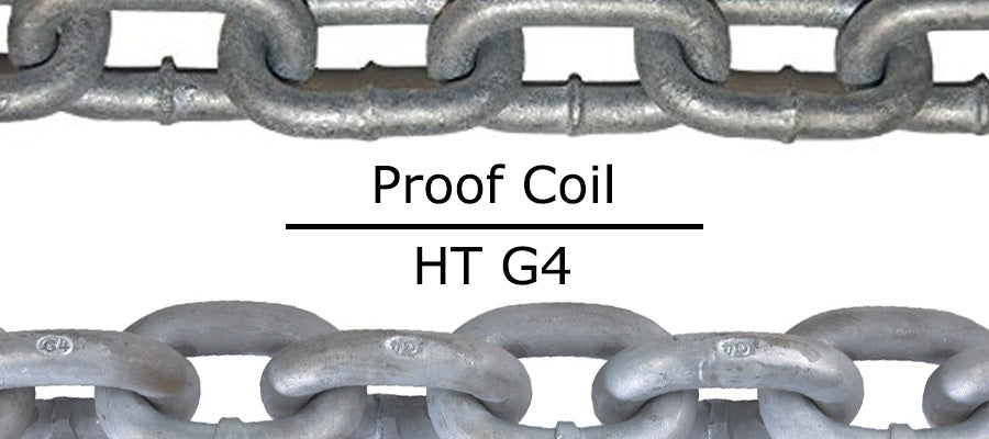 The Difference Between HT Chain and BBB/Proof Coil Chain