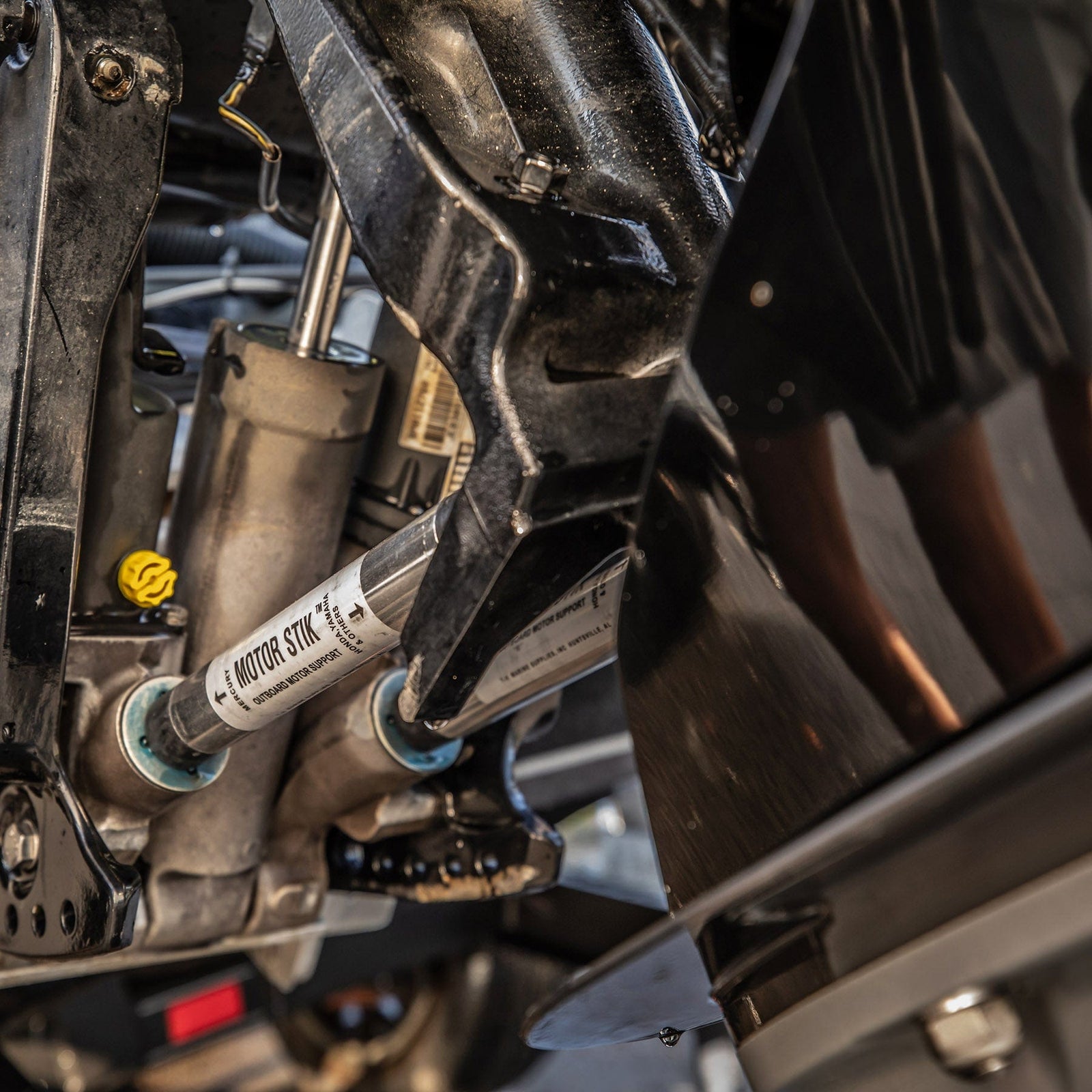 Motor Stik Outboard Motor Support Stick, Pair