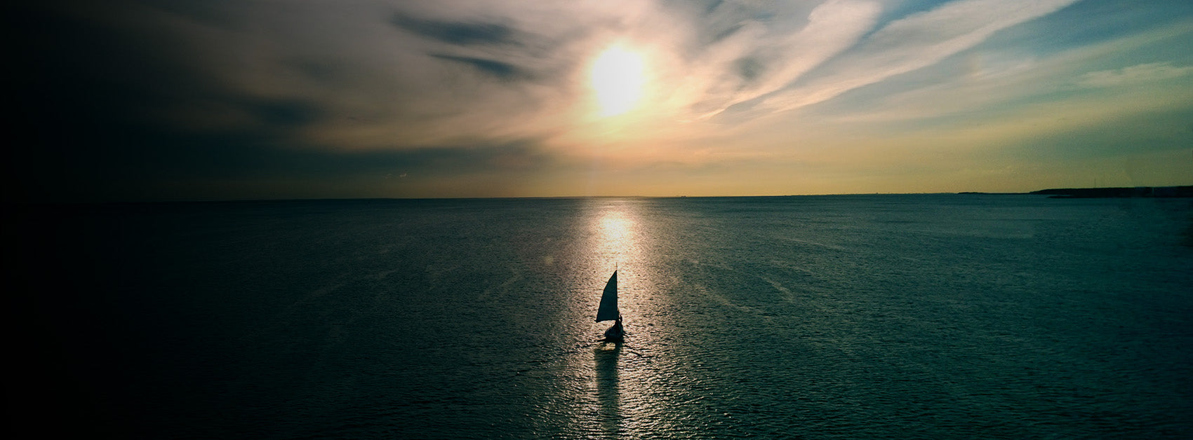 Sailboat and a sunset