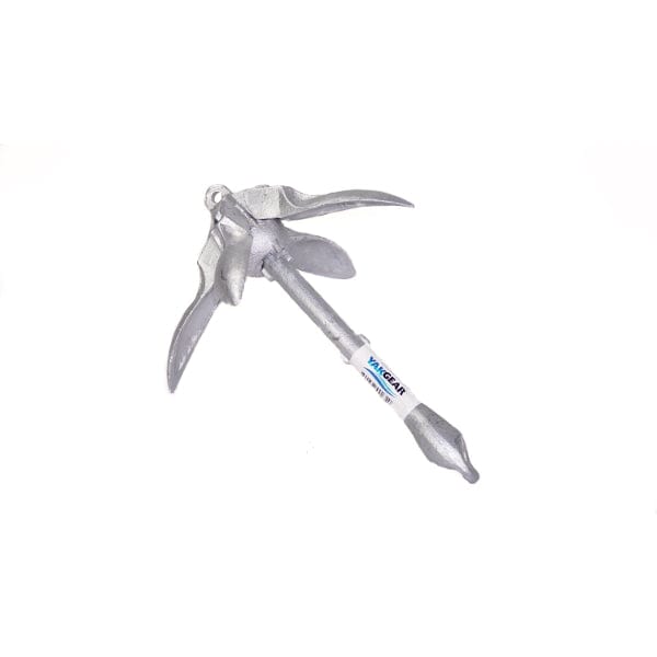 Galvanized Grapnel Small Boat Anchor Kit