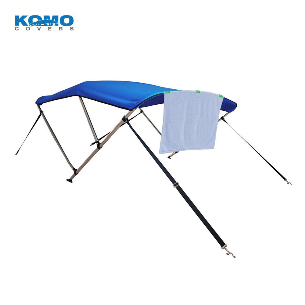 Bimini Clips on Bimini with Towel