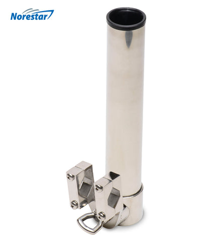 Brushed Aluminum Fishing Rod Holder Mounts