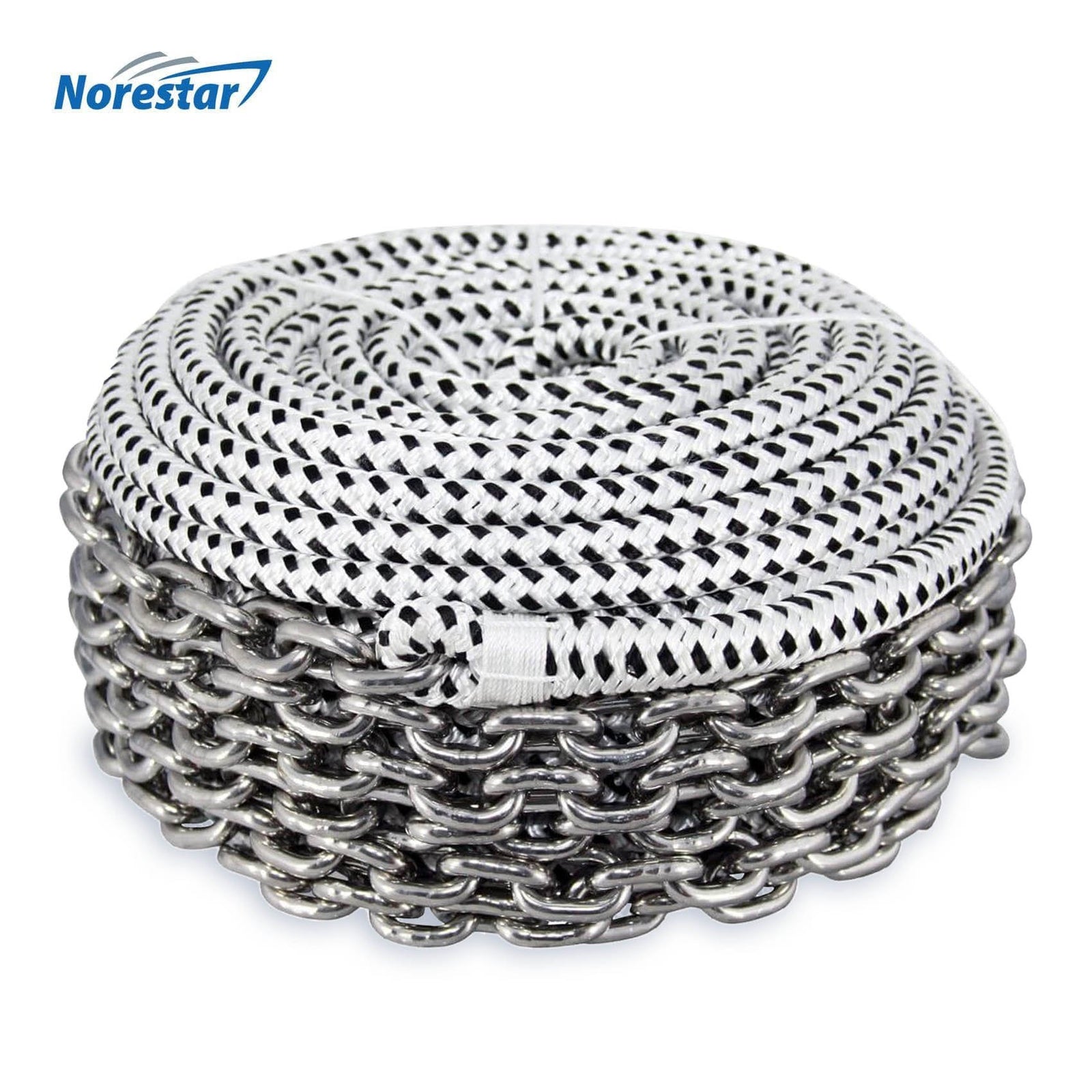 Braided Windlass Rope & Stainless Steel Chain