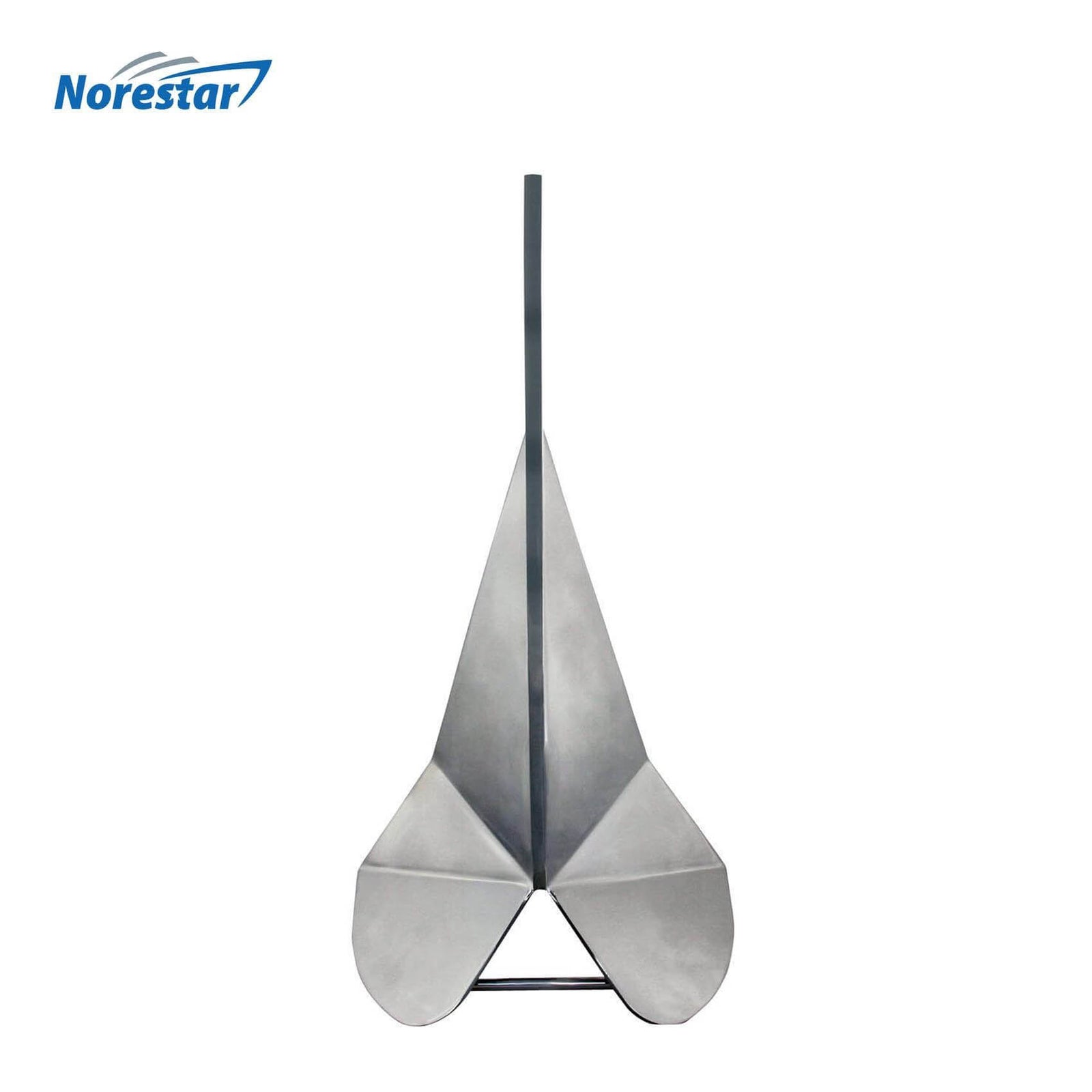 Stainless Steel Wing/Delta Boat Anchor by Norestar - Top