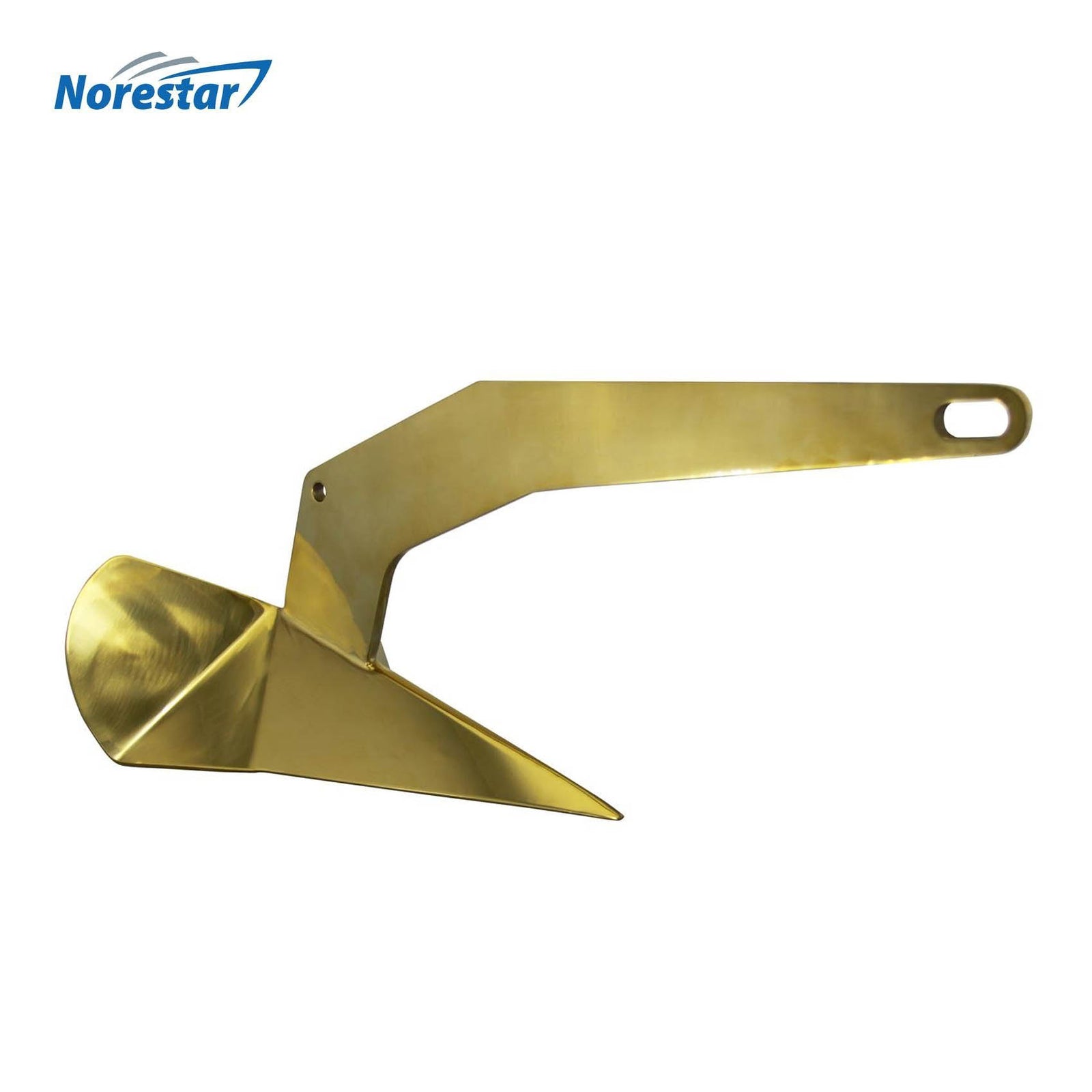 Norestar Stainless Steel Rainbow Wing-Style Boat Anchor Gold