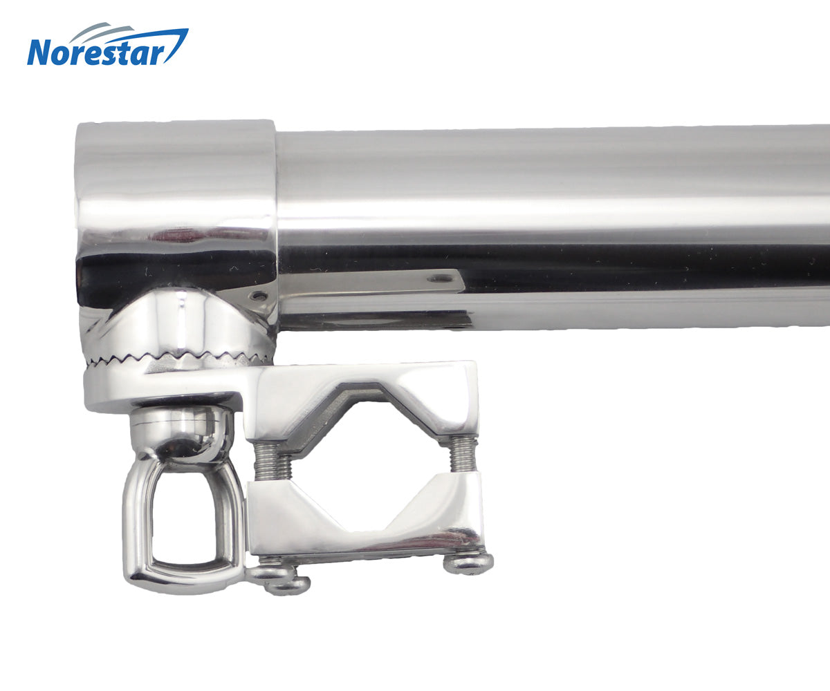 Clamp on Rod Holder, Adjustable - Side