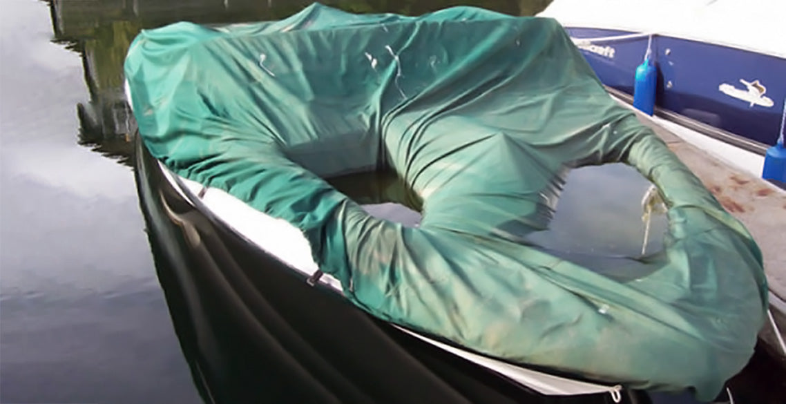 How to Prevent Water from Collecting and Pooling in Your Boat Cover