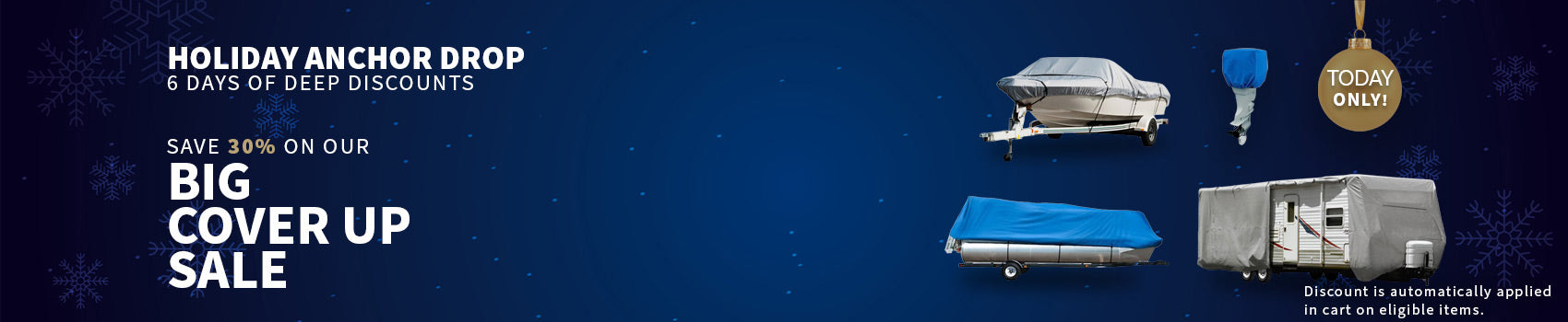 Holiday Anchor Drop - Big Cover Up