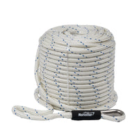 Double-Braided Nylon Anchor Rope with Stainless Steel Thimble