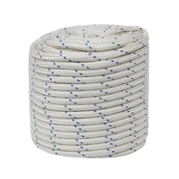 Double-Braided Nylon Anchor Rope with Stainless Steel Thimble