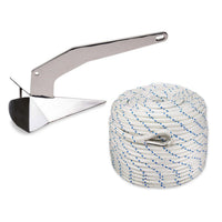 Wing Anchor and Rope Kit for Boats to 29'