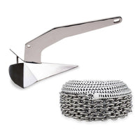Wing Anchor and Rode Windlass Ready Kit for Boats to 39'