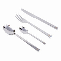 24 Piece Stainless Steel Nautical Theme Cutlery/Flatware Set