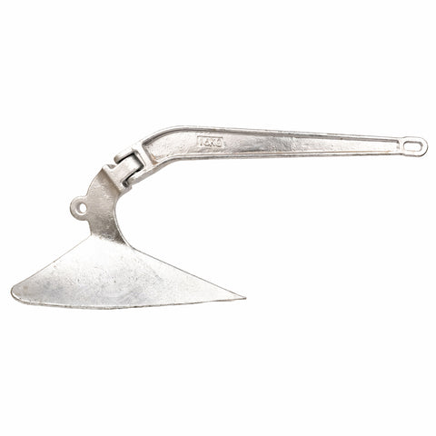 PWC Sand Anchor, Black, with 6' Rope, Snap Hook, and Buoy