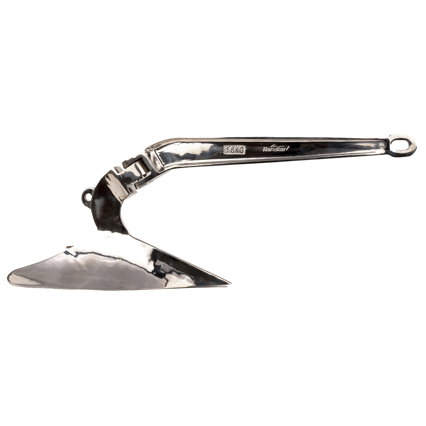 Stainless Steel Hinged Plow/CQR Boat Anchor