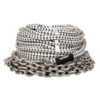 Double-Braided Nylon Windlass Rope & Stainless Steel Chain (Prespliced 1/4" HT G4 Chain)