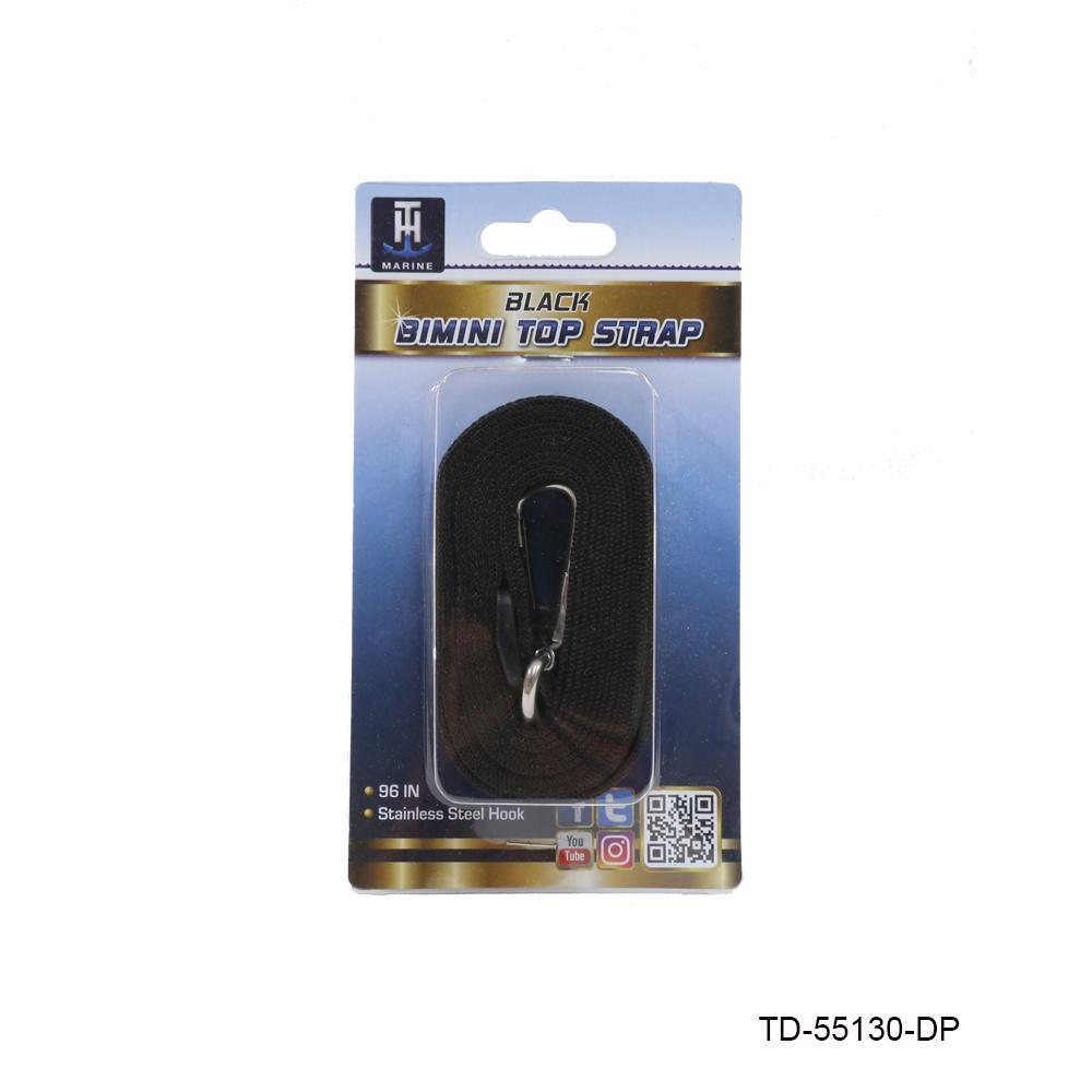 T-H Marine Supplies Black Bimini Top Strap