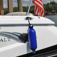 Braided Nylon Boat Fender Line, 6' x 3/8", Black