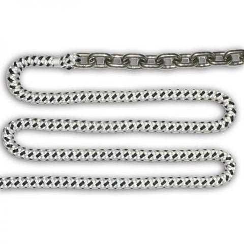 Double-Braided Windlass Rope and Galvanized HT Chain (For Windlass)