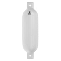 Double-Eye Ribbed Boat Fender, Deflated