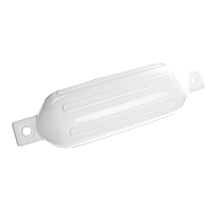 Double-Eye Ribbed Boat Fender, Deflated