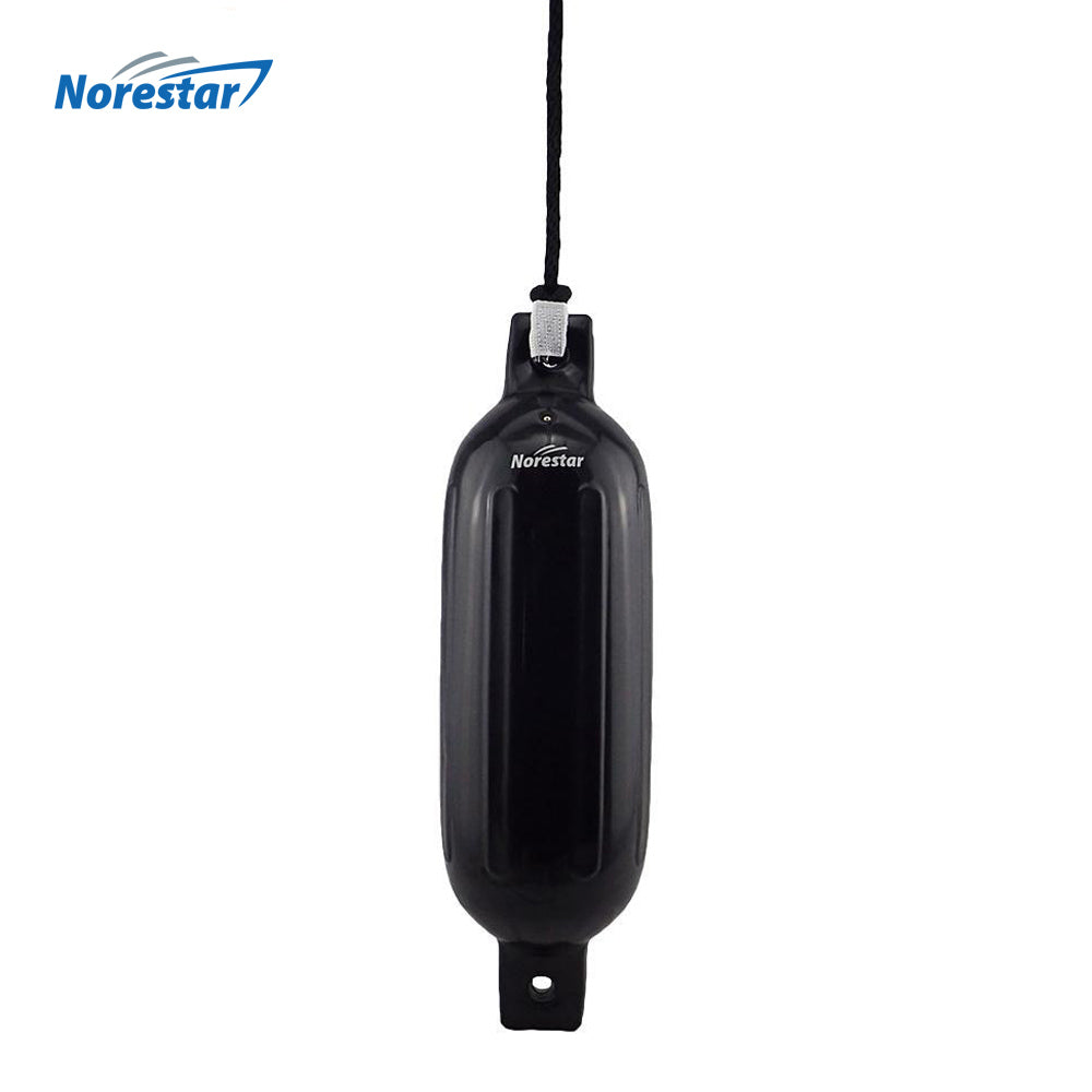 Norestar Ribbed Boat Fender With Fender Line