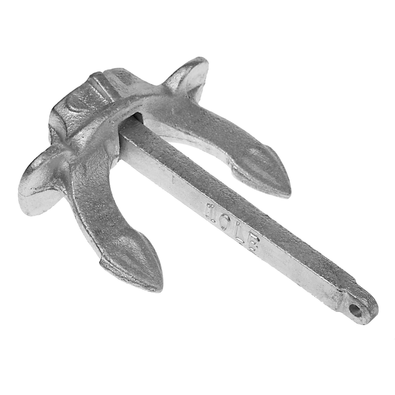 Cast Iron Stockless Hall Boat Anchor, 10 lbs