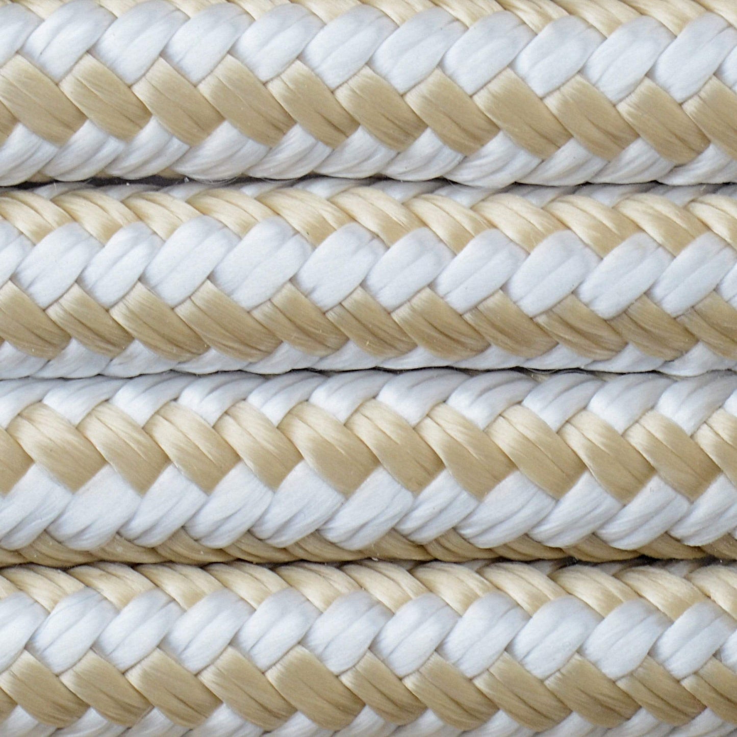 Double-Braided Nylon Dock Line, 15' × 3/8" (Gold)