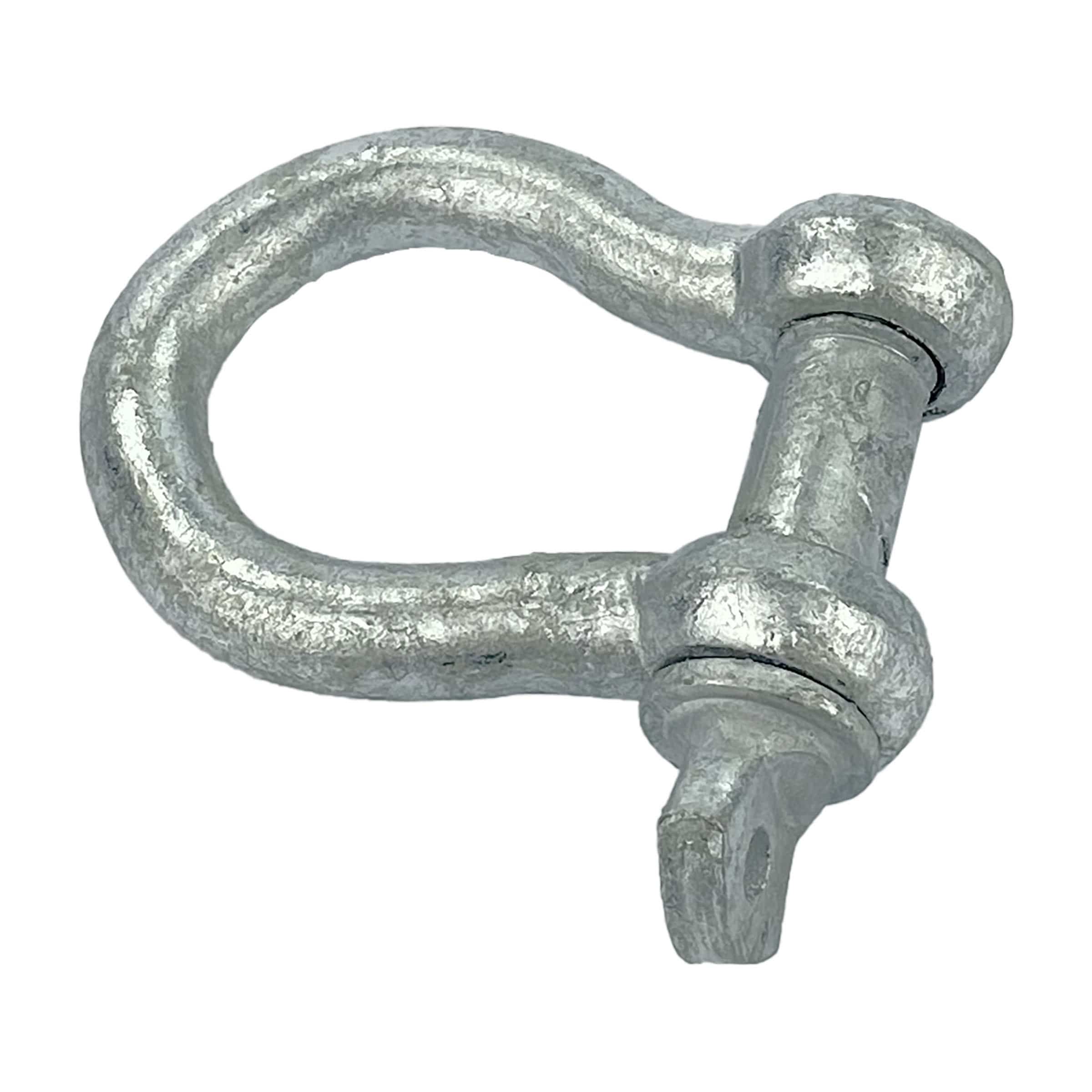 Galvanized Anchor Shackle For Boat, 3/8"