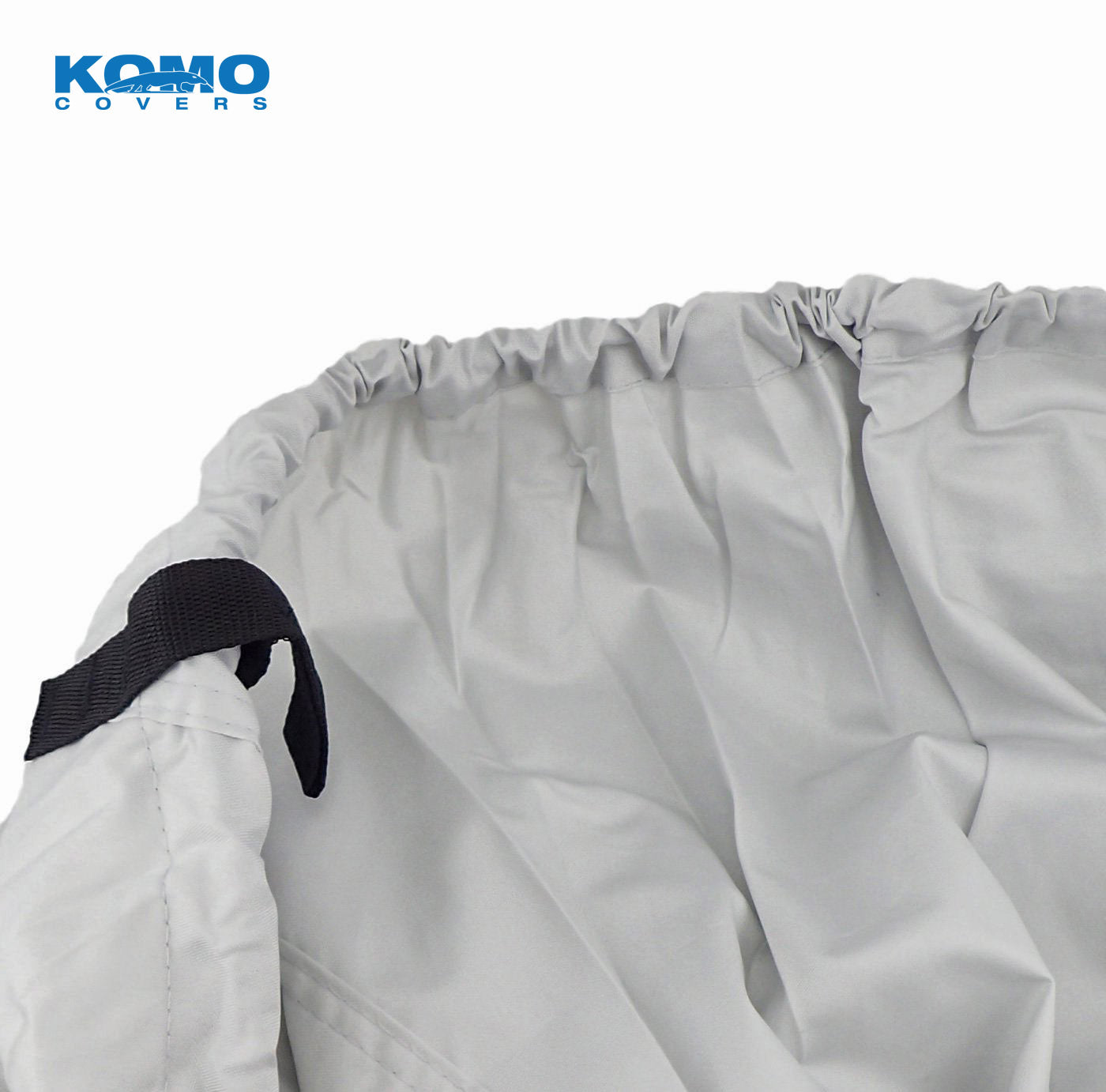 Pontoon Boat Cover - Elastic Hem & Strap Loop