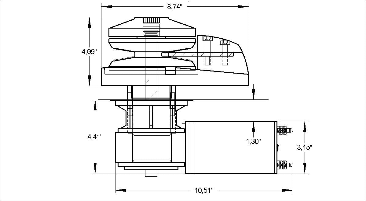 Anchorlift Dolphin Windlass