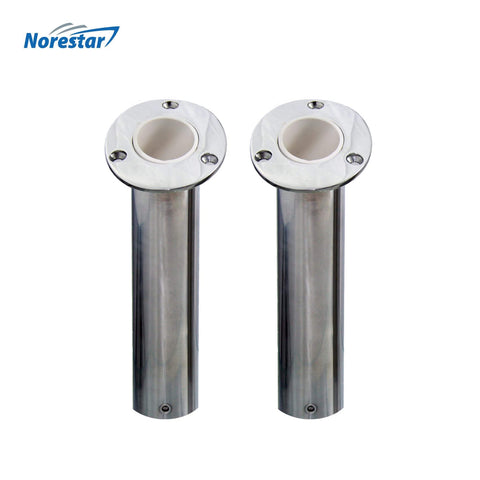 Flush Mounted Stainless Steel Fishing Rod Holder