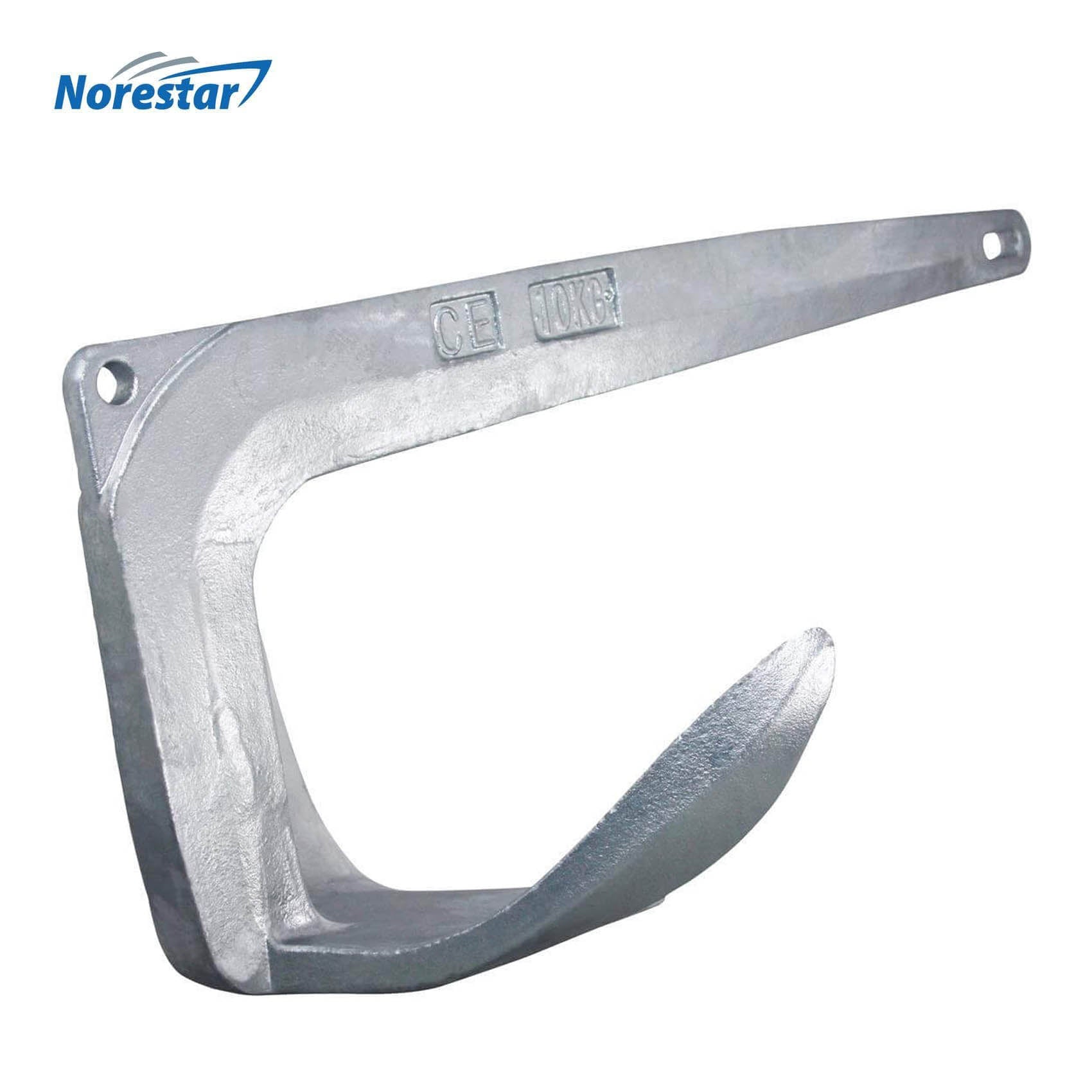 Galvanized Steel Bruce/Claw Boat Anchor by Norestar