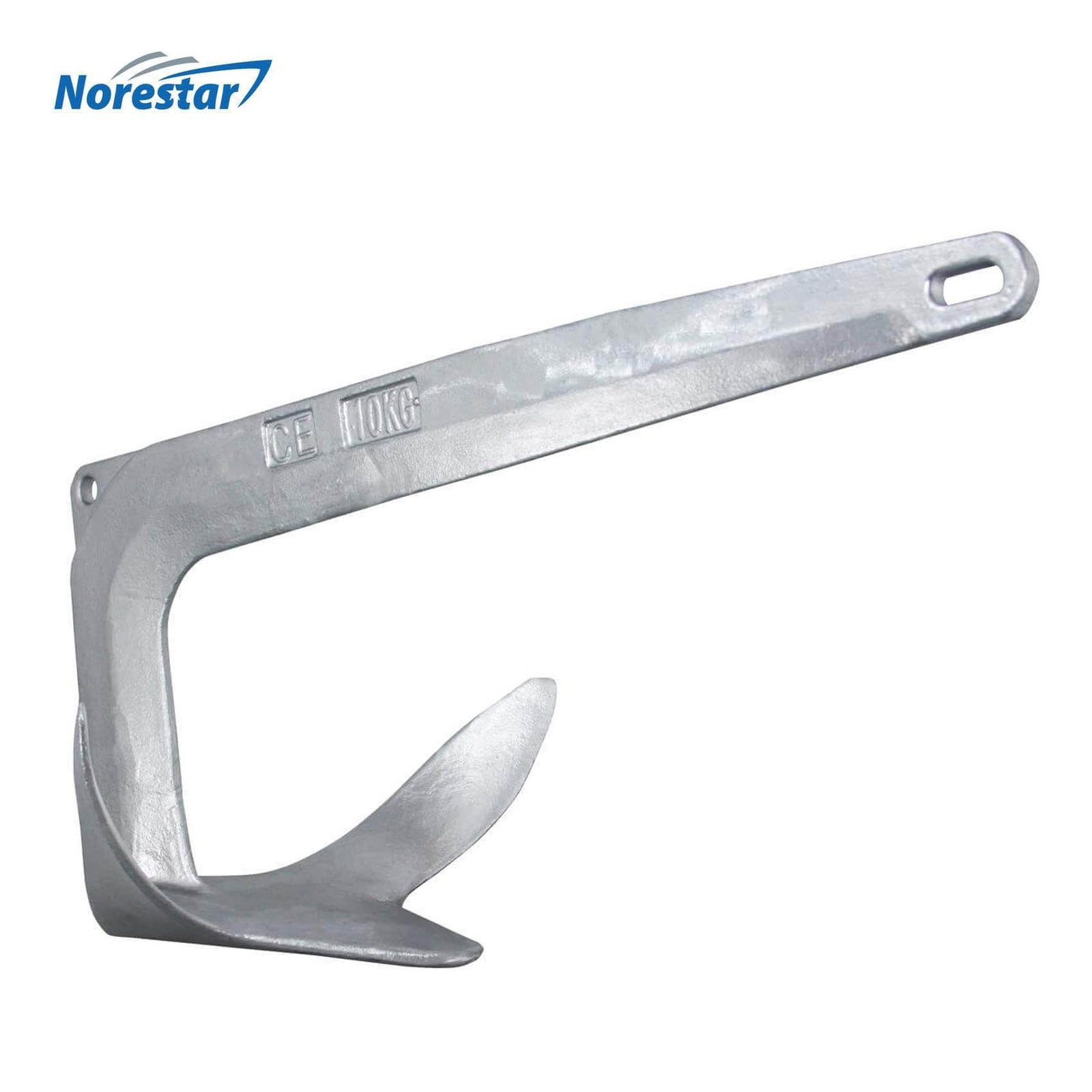 Galvanized Steel Bruce/Claw Boat Anchor by Norestar