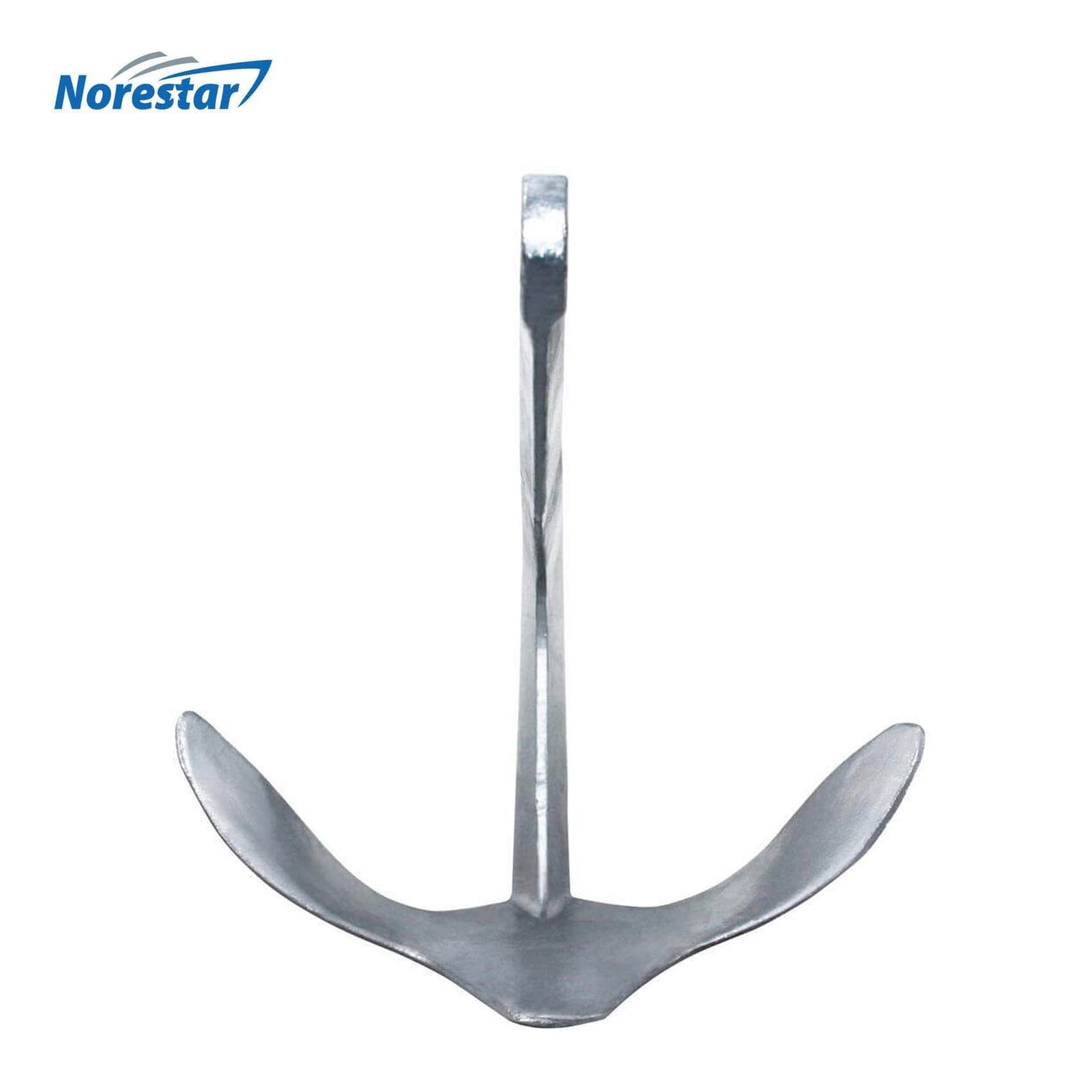 Galvanized Steel Bruce/Claw Boat Anchor by Norestar - Front