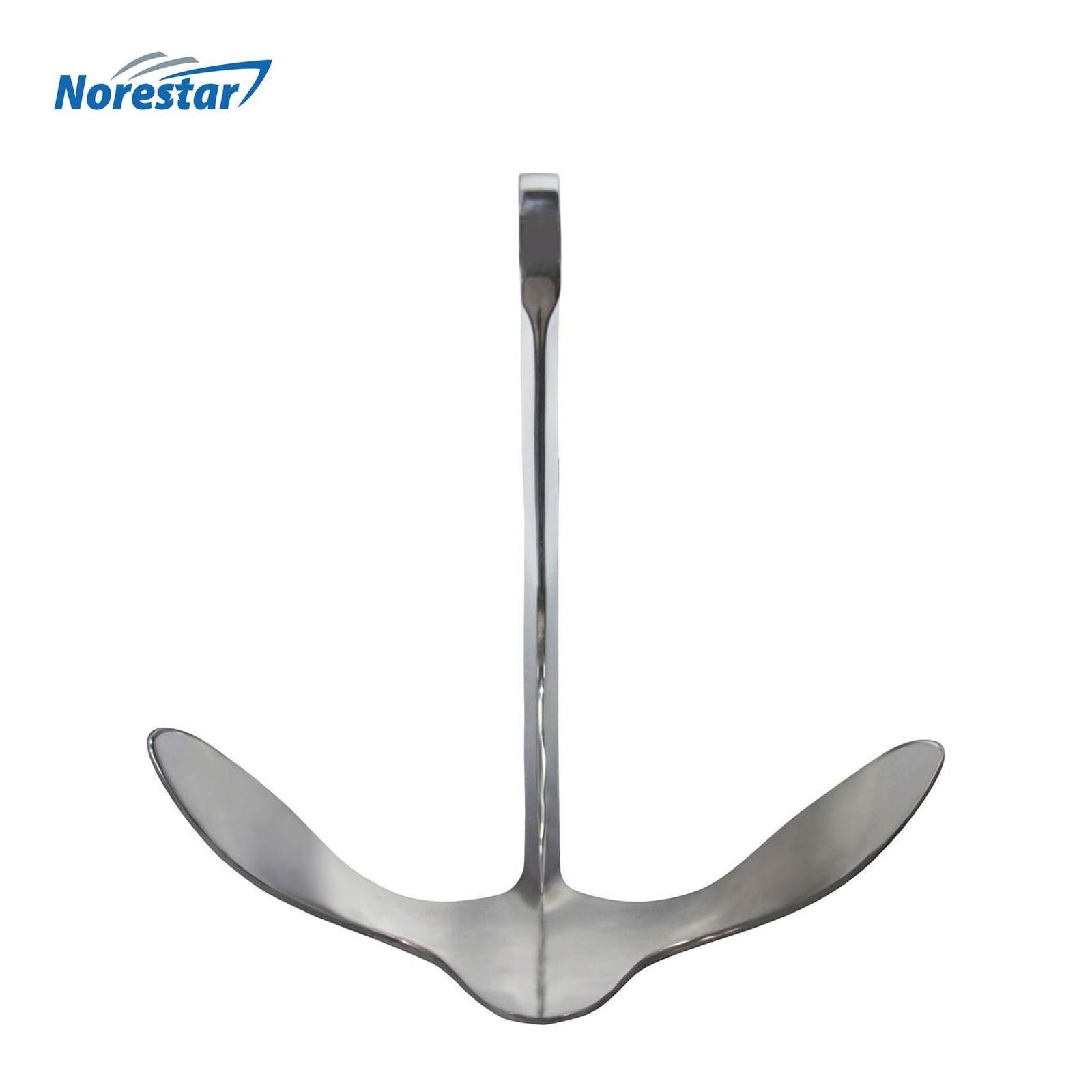 Stainless Steel Bruce/Claw Boat Anchor by Norestar - Front
