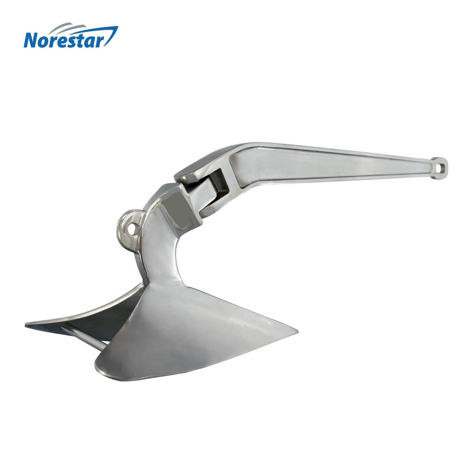 Stainless Steel Hinged Plow/CQR Boat Anchor