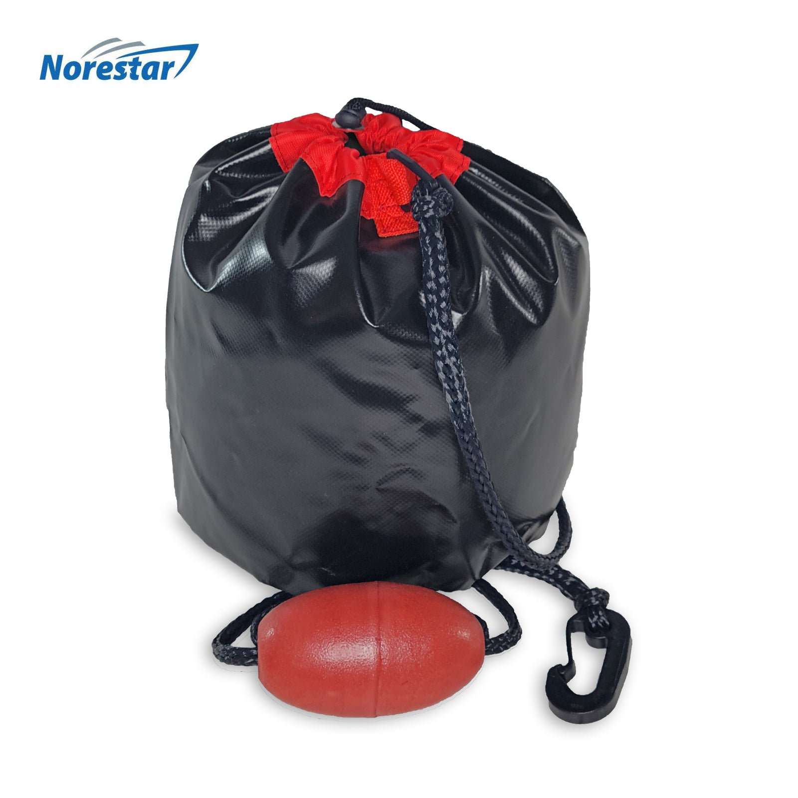 PWC Sand Anchor, Black, with 6' Rope, Snap Hook, and Buoy