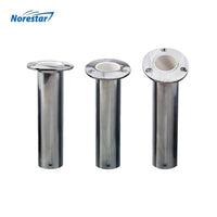 Flush Mounted Stainless Steel Rod Holder