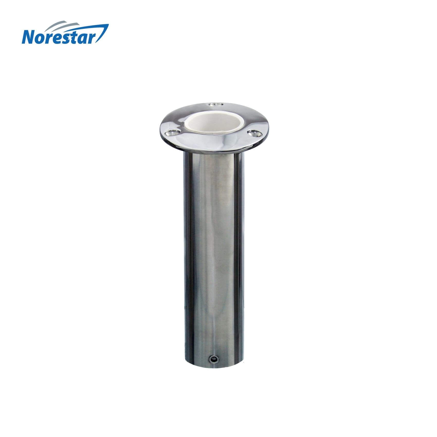 Norestar Flush Mounted Stainless Steel Fishing Rod Holder