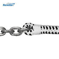 Braided Windlass Rope & Stainless Steel Chain - Detail