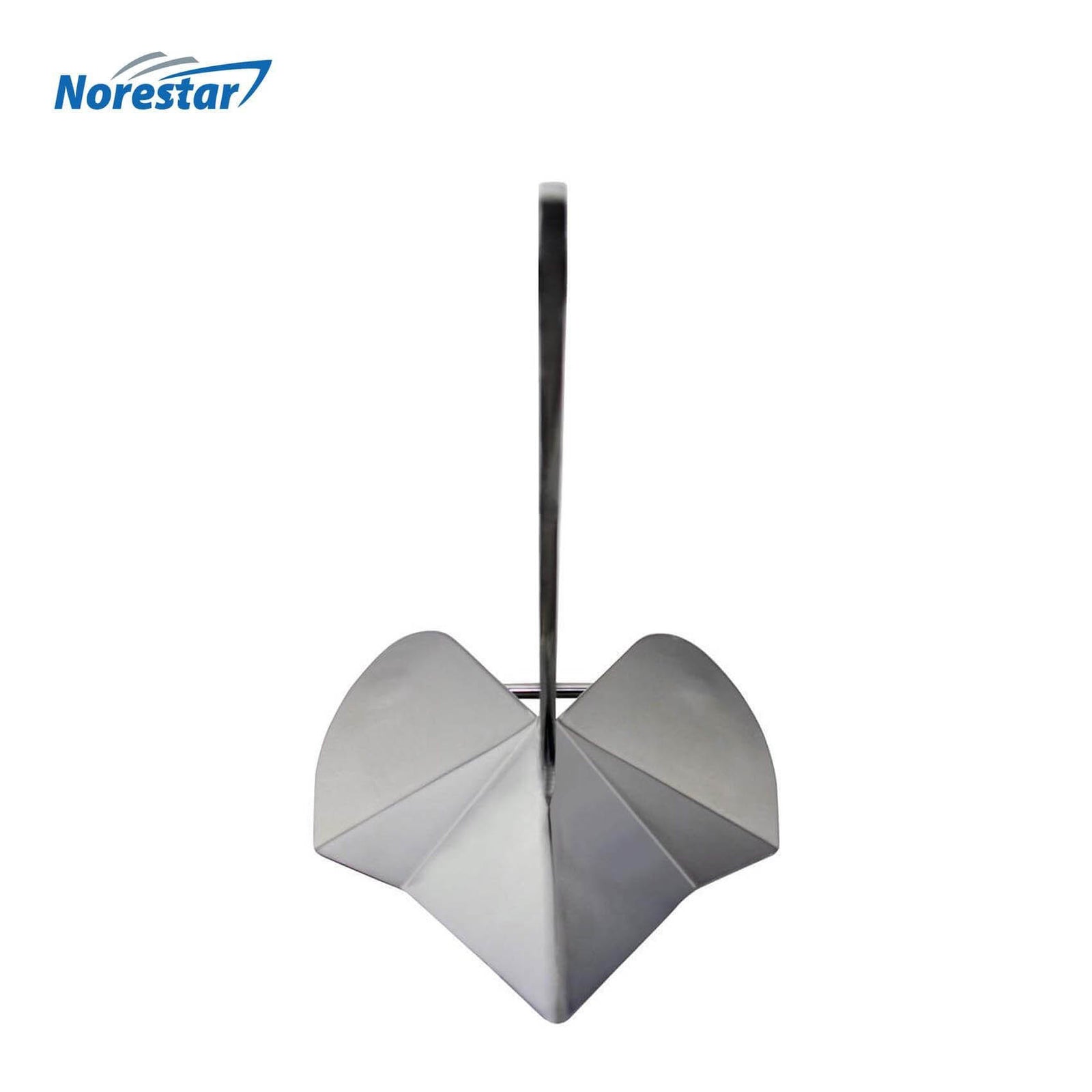 Stainless Steel Wing/Delta Boat Anchor by Norestar - Front