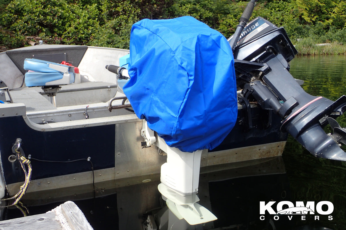 Outboard Motor Cover - Blue