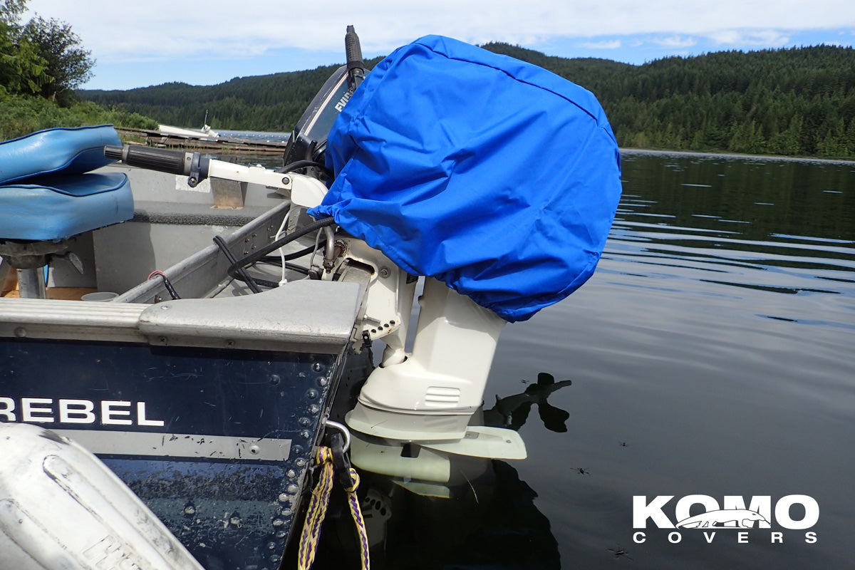 Outboard Motor Cover - Blue
