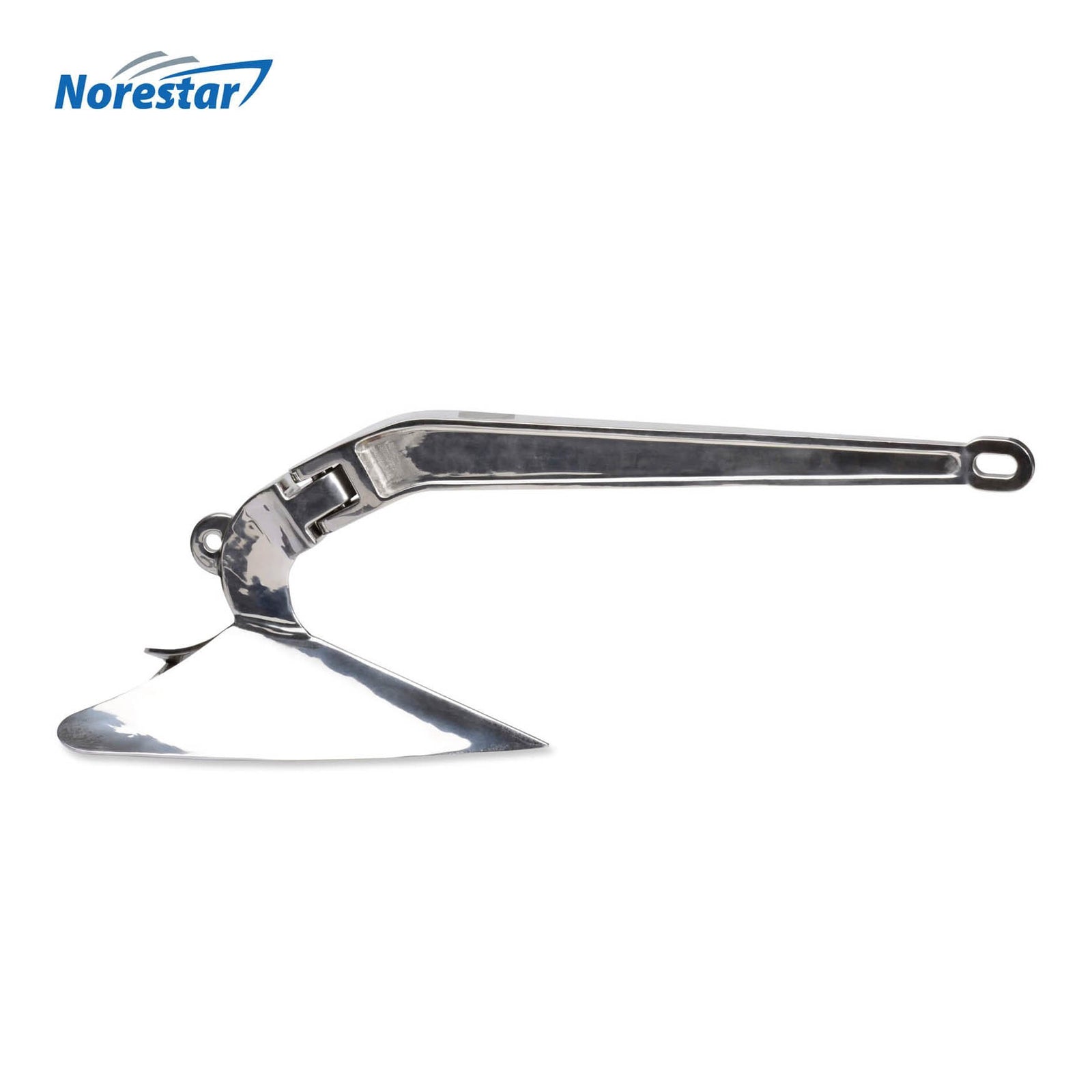 Stainless Steel Hinged Plow/CQR Boat Anchor