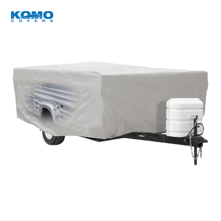 Pop Up Tent Trailer Camper Cover, Super-Duty (600D)