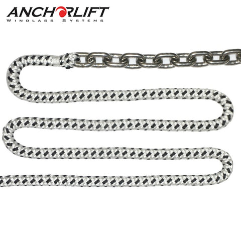 Double-Braided Nylon Dock Line (Black)